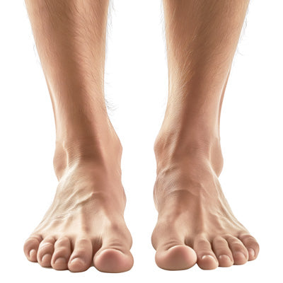 Men: Laser Hair Reduction: Feet